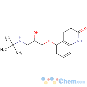 CAS No:51781-06-7 5-[3-(tert-butylamino)-2-hydroxypropoxy]-3,4-dihydro-1H-quinolin-2-one