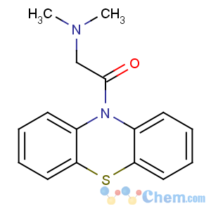 CAS No:518-61-6 2-(dimethylamino)-1-phenothiazin-10-ylethanone