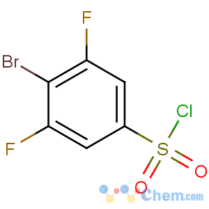 CAS No:518057-63-1 4-bromo-3,5-difluorobenzenesulfonyl chloride