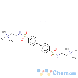 CAS No:5184-79-2 Ethanaminium,2,2'-[[1,1'-biphenyl]-4,4'-diylbis(sulfonylimino)]bis[N,N,N-trimethyl-,diiodide (9CI)