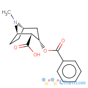 CAS No:519-09-5 8-Azabicyclo[3.2.1]octane-2-carboxylicacid, 3-(benzoyloxy)-8-methyl-, (1R,2R,3S,5S)-