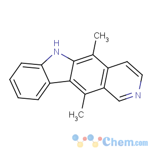 CAS No:519-23-3 5,11-dimethyl-6H-pyrido[4,3-b]carbazole