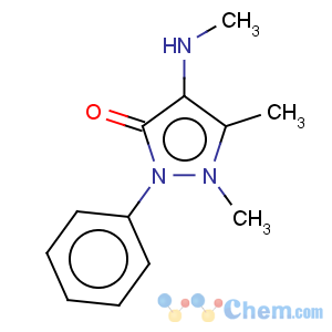 CAS No:519-98-2 3H-Pyrazol-3-one,1,2-dihydro-1,5-dimethyl-4-(methylamino)-2-phenyl-