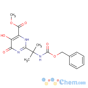 CAS No:519032-08-7 methyl<br />5-hydroxy-4-oxo-2-[2-(phenylmethoxycarbonylamino)propan-2-yl]-1H-<br />pyrimidine-6-carboxylate