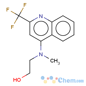 CAS No:519056-52-1 2-[methyl[2-(trifluoromethyl)quinolin-4-yl]amino]ethan-1-ol