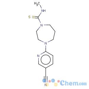 CAS No:519056-55-4 4-(5-Cyanopyridin-2-yl)-N-methyl-1,4-diazepane-1-carbothioamide