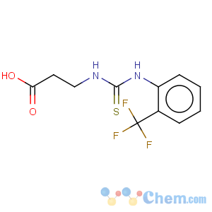CAS No:519056-57-6 3-([[2-(trifluoromethyl)anilino]carbothioyl]amino)propanoic acid