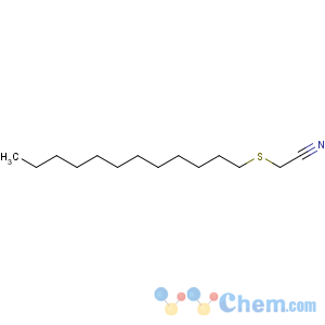 CAS No:51956-42-4 2-dodecylsulfanylacetonitrile