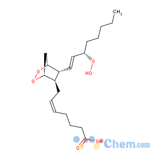 CAS No:51982-36-6 Prosta-5,13-dien-1-oicacid, 9,11-epidioxy-15-hydroperoxy-, (5Z,9a,11a,13E,15S)-