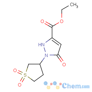 CAS No:51986-04-0 ethyl 2-(1,1-dioxothiolan-3-yl)-3-oxo-1H-pyrazole-5-carboxylate