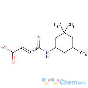 CAS No:51992-11-1 4-oxo-4-[(3,3,5-trimethylcyclohexyl)amino]but-2-enoic acid