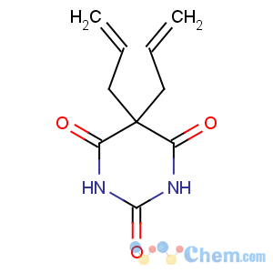 CAS No:52-43-7 5,5-bis(prop-2-enyl)-1,3-diazinane-2,4,6-trione