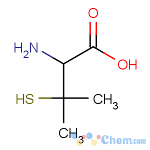 CAS No:52-66-4 2-amino-3-methyl-3-sulfanylbutanoic acid