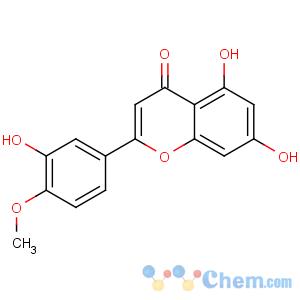 CAS No:520-34-3 5,7-dihydroxy-2-(3-hydroxy-4-methoxyphenyl)chromen-4-one