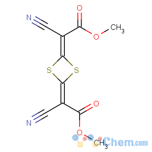 CAS No:52046-75-0 methyl<br />2-cyano-2-[4-(1-cyano-2-methoxy-2-oxoethylidene)-1,<br />3-dithietan-2-ylidene]acetate