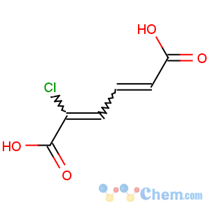 CAS No:52050-02-9 (2Z,4E)-2-chlorohexa-2,4-dienedioic acid