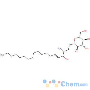 CAS No:52050-17-6 b-D-Glucopyranoside,(2S,3R,4E)-2-amino-3-hydroxy-4-octadecen-1-yl