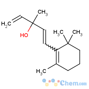 CAS No:5208-93-5 (1E)-3-methyl-1-(2,6,6-trimethylcyclohexen-1-yl)penta-1,4-dien-3-ol