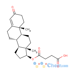 CAS No:521-15-3 Androst-4-en-3-one,17-(3-carboxy-1-oxopropoxy)-, (17b)-