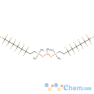 CAS No:521069-00-1 BIS((TRIDECAFLUORO-1,1,2,2-TETRAHYDROOCTYL)DIMETHYLSILOXY)METHYLSILANE