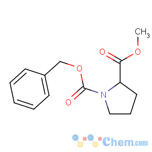 CAS No:5211-23-4 1-O-benzyl 2-O-methyl (2S)-pyrrolidine-1,2-dicarboxylate