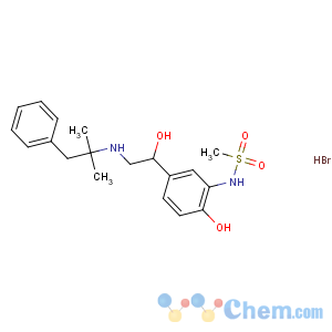 CAS No:52159-46-3 N-[2-hydroxy-5-[1-hydroxy-2-[(2-methyl-1-phenylpropan-2-yl)amino]ethyl]<br />phenyl]methanesulfonamide