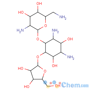 CAS No:52198-59-1 5-amino-2-(aminomethyl)-6-[2,4-diamino-6-[3,4-dihydroxy-5-(hydroxymethyl)oxolan-2-yl]oxy-3,5-dihydroxy-cyclohexyl]oxy-oxane-3,4-diol