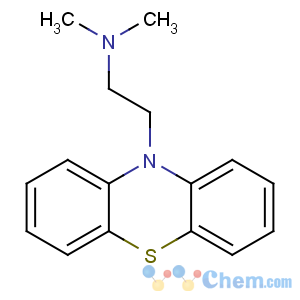 CAS No:522-24-7 N,N-dimethyl-2-phenothiazin-10-ylethanamine
