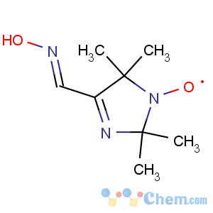 CAS No:52213-23-7 1H-Imidazol-1-yloxy,2,5-dihydro-4-[(hydroxyimino)methyl]-2,2,5,5-tetramethyl- (9CI)