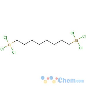 CAS No:52217-53-5 Silane,1,1'-(1,8-octanediyl)bis[1,1,1-trichloro-