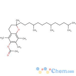 CAS No:52225-20-4 [(2R)-2,5,7,8-tetramethyl-2-[(4R,8R)-4,8,12-trimethyltridecyl]-3,<br />4-dihydrochromen-6-yl] acetate