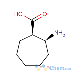 CAS No:522644-03-7 cycloheptanecarboxylic acid, 2-amino-, (1r,2s)- (9ci)