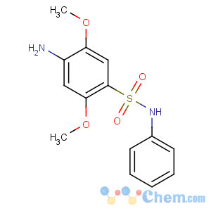 CAS No:52298-44-9 4-amino-2,5-dimethoxy-N-phenylbenzenesulfonamide
