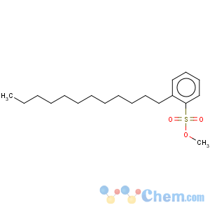CAS No:52319-06-9 Benzenesulfonic acid,dodecyl-, methyl ester (9CI)