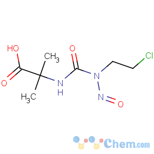 CAS No:52320-87-3 2-[[2-chloroethyl(nitroso)carbamoyl]amino]-2-methylpropanoic acid