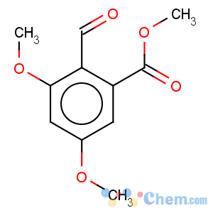 CAS No:52344-93-1 methyl 2-formyl-3,5-dimethoxybenzoate