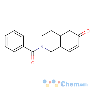 CAS No:52346-14-2 (4aS,8aS)-2-benzoyl-1,3,4,4a,5,8a-hexahydroisoquinolin-6-one