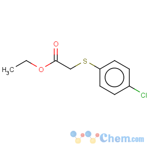 CAS No:52377-68-1 Acetic acid,2-[(4-chlorophenyl)thio]-, ethyl ester