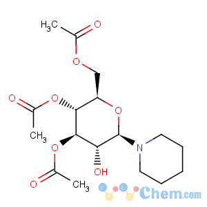 CAS No:52389-39-6 n-(3,4,6-tri-o-acetyl-beta-d-glucopyranosyl) piperidine