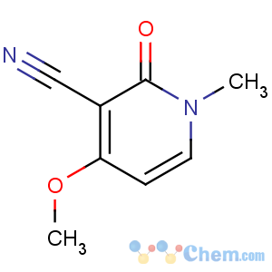 CAS No:524-40-3 4-methoxy-1-methyl-2-oxopyridine-3-carbonitrile