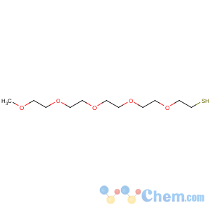 CAS No:524030-00-0 2-[2-[2-[2-(2-methoxyethoxy)ethoxy]ethoxy]ethoxy]ethanethiol
