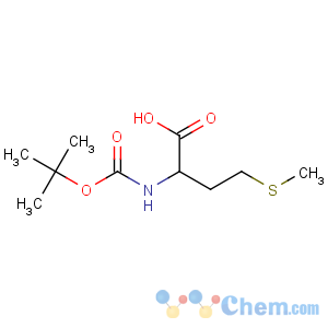CAS No:5241-66-7 (2R)-2-[(2-methylpropan-2-yl)oxycarbonylamino]-4-methylsulfanylbutanoic<br />acid