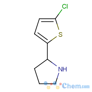 CAS No:524674-42-8 2-(5-chlorothiophen-2-yl)pyrrolidine