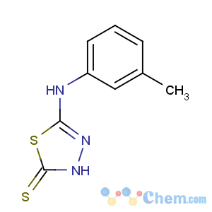CAS No:52494-32-3 5-(3-methylanilino)-3H-1,3,4-thiadiazole-2-thione