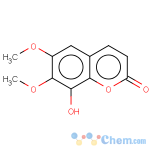 CAS No:525-21-3 2H-1-Benzopyran-2-one,8-hydroxy-6,7-dimethoxy-