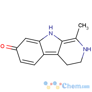 CAS No:525-57-5 1-methyl-2,3,4,9-tetrahydropyrido[3,4-b]indol-7-one