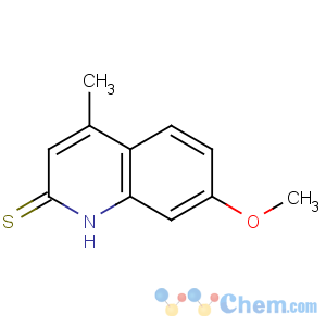 CAS No:52507-57-0 7-methoxy-4-methyl-1H-quinoline-2-thione