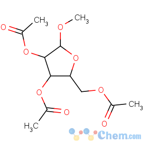 CAS No:52554-28-6 [(2R,3R,4R)-3,4-diacetyloxy-5-methoxyoxolan-2-yl]methyl acetate