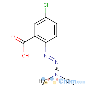 CAS No:52570-58-8 Benzoic acid, 5-chloro-2-(3,3-dimethyl-1-triazenyl)-