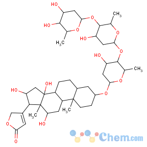 CAS No:52589-12-5 Card-20(22)-enolide,3-[(O-2,6-dideoxy-b-D-ribo-hexopyranosyl-(1®
